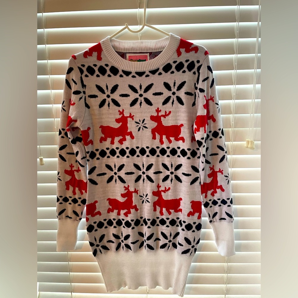 Tipsy Elves Fair Isle Sweater Dress